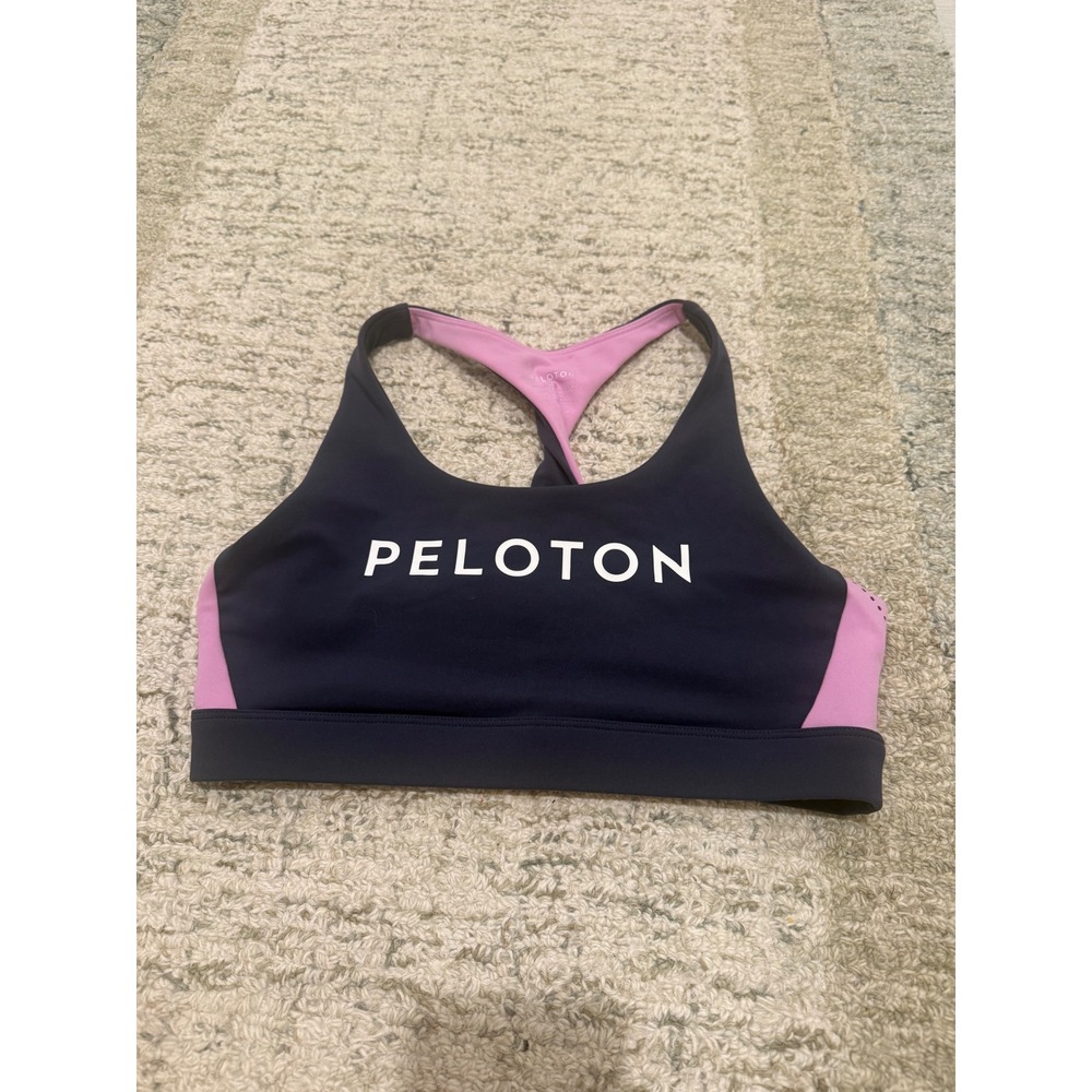 Peloton sports bra purple size medium